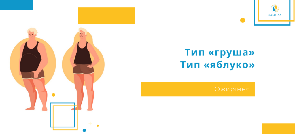 Ожиріння за типом яблуко